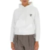 Hoodie com capuz bordado com coala Branca 612959TIVD29000