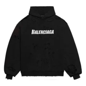 Hoodie com capuz Caps Destroyed «Black White» 659403TKVB61093