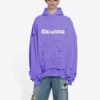 Hoodie com capuz Caps Destroyed «Purple» 659403TKVB63078