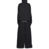 Hoodie com capuz, corte médio «Black Faded» 742603TOVF39034