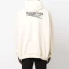 Hoodie com capuz de corte largo para Political Campaign «White» 620973TKVI98962