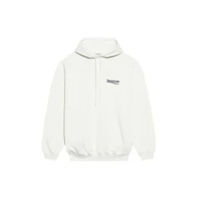 Hoodie com capuz e estampa da Political Campaign FW21 Branco 578135TKVI99084