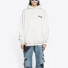 Hoodie com capuz e estampa da Political Campaign FW21 Branco 578135TKVI99084