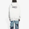 Hoodie com capuz e estampa da Political Campaign FW21 Branco 578135TKVI99084
