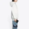 Hoodie com capuz e estampa da Political Campaign FW21 Branco 578135TKVI99084