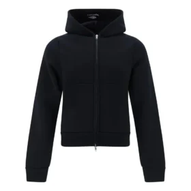 Hoodie com capuz e fecho «Black» 790382TQVN91000