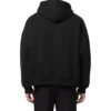 Hoodie com capuz e fecho de correr com logótipo bordado «Preto» 674719TLVH81070