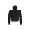 Hoodie com capuz e fecho redondo nos ombros «Black» 767880TNV611000
