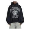 Hoodie com capuz e logótipo «Black Cottom» 744463TOVK28190
