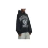 Hoodie com capuz e logótipo «Black Cottom» 744463TOVK28190