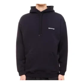 Hoodie com capuz e logótipo bordado «Navy» 570811TKVB53967