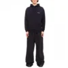 Hoodie com capuz e logótipo bordado «Navy» 570811TKVB53967