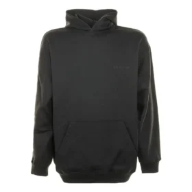 Hoodie com capuz e logótipo bordado «Preto Deslavado» 570811TKVB58190