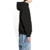 Hoodie com capuz e logótipo, corte médio «Preto Desbotado» 600583TLVB81146
