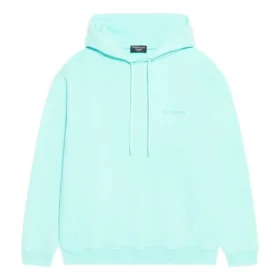 Hoodie com capuz e logótipo, corte médio «Terquesa» 600583TLVB83062