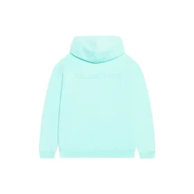 Hoodie com capuz e logótipo, corte médio «Terquesa» 600583TLVB83062