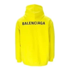 Hoodie com capuz e logótipo de corte médio «Yellow» 600583TIV847440