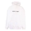 Hoodie com capuz e logótipo impresso Branco 578135TIV559040
