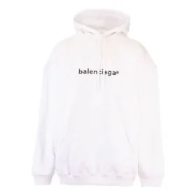 Hoodie com capuz e logótipo impresso Branco 578135TIV559040