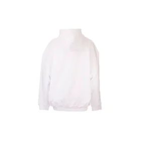 Hoodie com capuz e logótipo impresso Branco 578135TIV559040