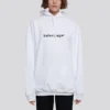 Hoodie com capuz e logótipo impresso Branco 578135TIV559040
