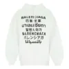 Hoodie com capuz e logótipo impresso SS21 Branco 641529TJVI69040