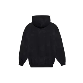 Hoodie com capuz e logótipo multicolorido impresso, Preto 578135TJVI62771