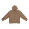Hoodie com capuz e logótipo nas costas, corte regular «Castanho» 600583TMVF57761