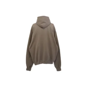 Hoodie com capuz e logótipo quadrado «Taupe Black» 729361TNVL27761