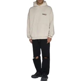 Hoodie com capuz Political Campaign Popover «Light Beige» 739024TKVI99711