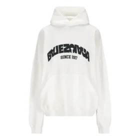 Hoodie com capuz redondo Back Flip Oversized «White Black» 761458TPVG19040