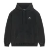 Hoodie com capuz Sporty B, corte médio «Preto» 600583TLVA11070