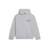 Hoodie com capuz Turn, corte largo «Cinza mesclado e preto» 674986TLVB41167