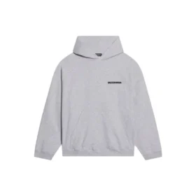 Hoodie com capuz Turn, corte largo «Cinza mesclado e preto» 674986TLVB41167 Hoodie com capuz Turn, corte largo «Cinza mesclado e preto» 674986TLVB41167