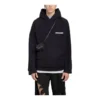 Hoodie com capuz Turn, corte largo «Preto» 674986TLVB49034