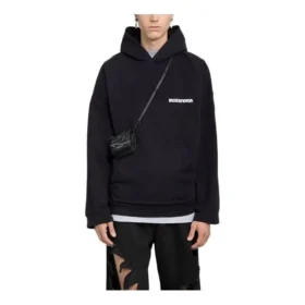 Hoodie com capuz Turn, corte largo «Preto» 674986TLVB49034