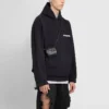 Hoodie com capuz Turn, corte largo «Preto» 674986TLVB49034