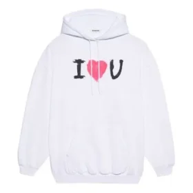 Hoodie com estampado SS21 Branco 578135TJVL69040