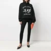 Hoodie com estampado SS21 Preto 641529TJVI71070