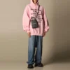 Hoodie com estampado SS21 Rosa 641529TJVI61401