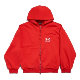 Hoodie com fecho Balenciaga x Under Armour «Red White» 803264TRVB86540