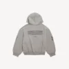 Hoodie com fecho de correr regular para homem da WFP em cinzento Balenciaga