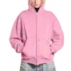 Hoodie com fecho «Faded Dirty Pink» 803264TRVS59568