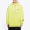 Hoodie com logótipo Alphabet amarelo 578135TJVD47110