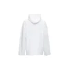 Hoodie com logótipo esbatido e efeito desgastado «Branco» 661711TKVD69040