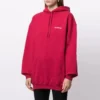 Hoodie com logótipo SS21, corte médio, «Vermelho» 578135TIV846295