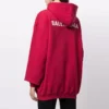Hoodie com logótipo SS21, corte médio, «Vermelho» 578135TIV846295