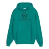 Hoodie com logótipo verde 556111TDV043068