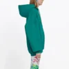 Hoodie com logótipo verde 556111TDV043068