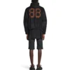 Hoodie Crypto, corte médio «Black Faded» 742603TOVN71055